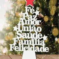 arvore de natal 7 palavras significados madeira