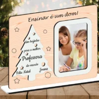 Moldura de Natal Professora / Educadora / Auxiliar