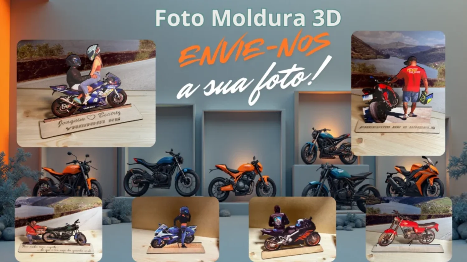 Foto Moldura 3D
